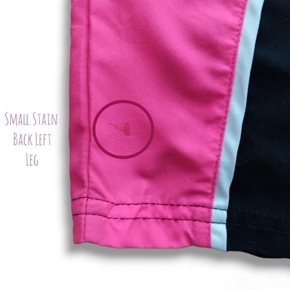 Ocean Pacific Ladies Juniors Mid-Rise 9" Neon Wave Board Shorts - Picture 7 of 7